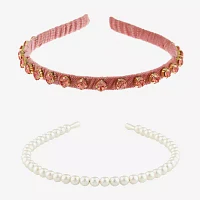 Bijoux Bar 2-pc. Womens Headband