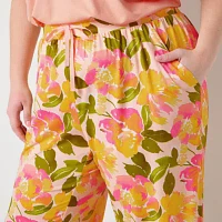 Sleep Chic Pajama Capri Pants Plus