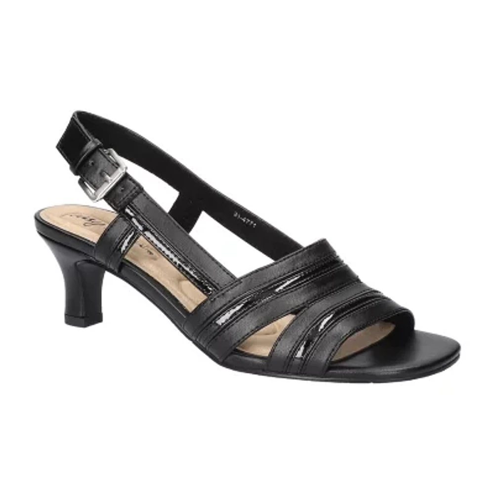 Easy Street Womens Meghan Heeled Sandals