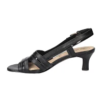 Easy Street Womens Meghan Heeled Sandals