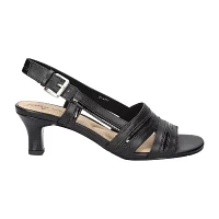 Easy Street Womens Meghan Heeled Sandals