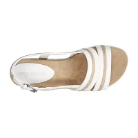 Easy Street Womens Mel Wedge Sandals