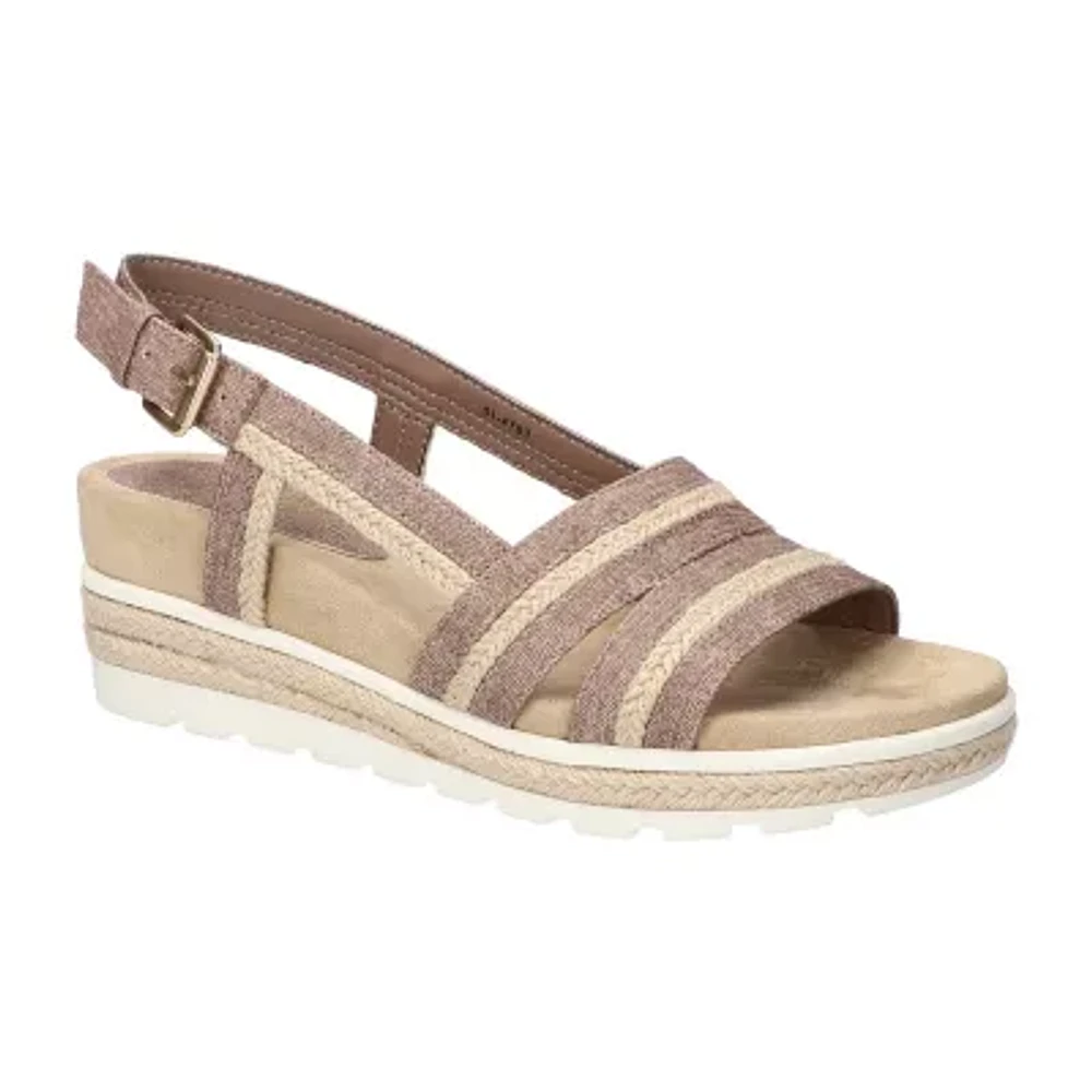 Easy Street Womens Mel Wedge Sandals