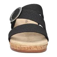 Easy Street Womens Mina Wedge Sandals