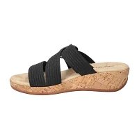 Easy Street Womens Mina Wedge Sandals