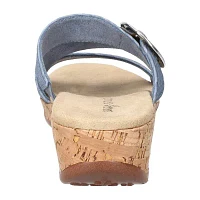 Easy Street Womens Mina Wedge Sandals