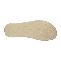 Easy Street Womens Pinterry Slide Sandals
