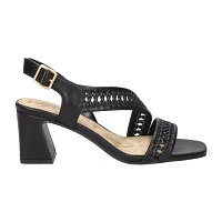 Easy Street Womens Rowan Heeled Sandals