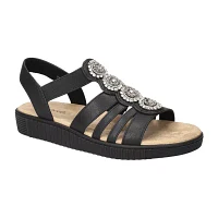 Easy Street Womens Samira Flat Sandals