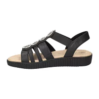 Easy Street Womens Samira Flat Sandals