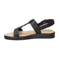 Easy Street Womens Tampa Adjustable Strap Flat Sandals