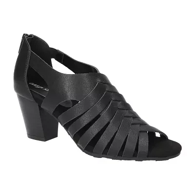 Easy Street Womens Vanni Heeled Sandals