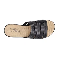Easy Street Womens Maha Slide Sandals