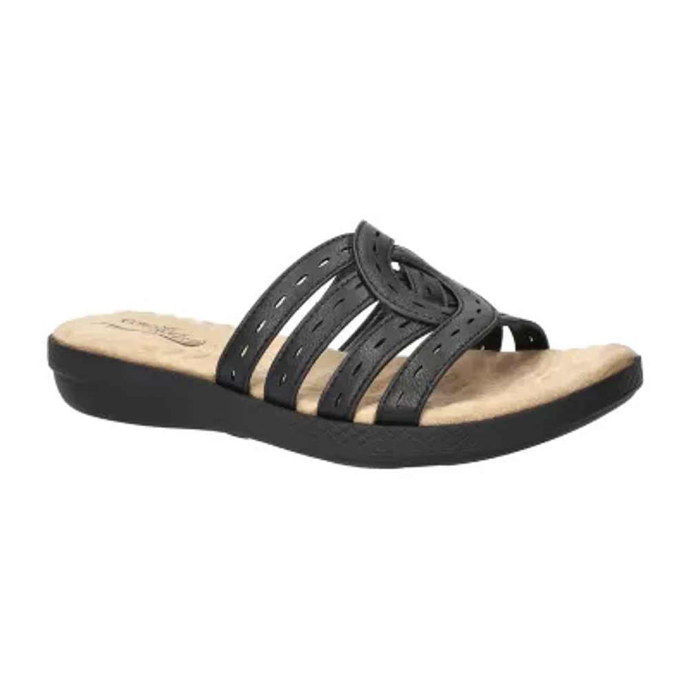 Easy Street Womens Cammie Slide Sandals