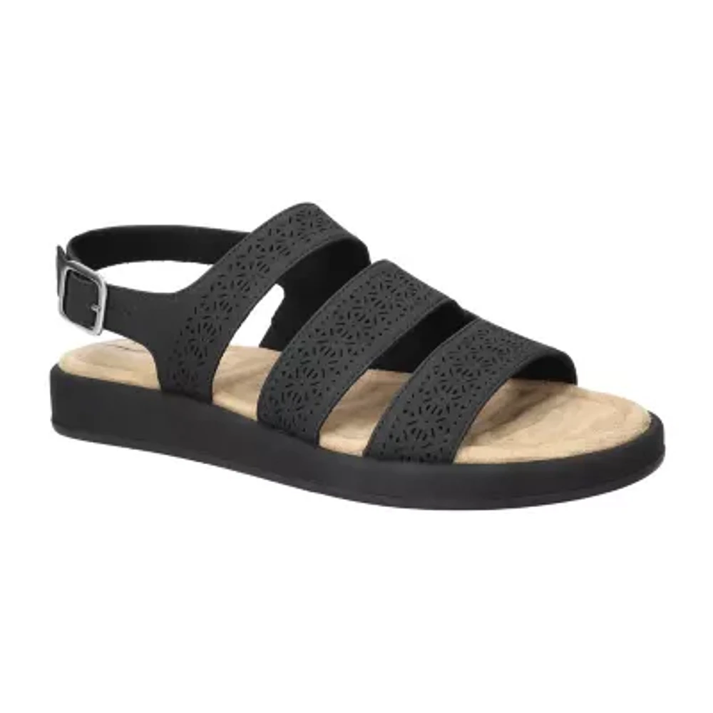 Easy Street Womens Link Strap Sandals