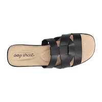 Easy Street Womens Lakeport Slide Sandals