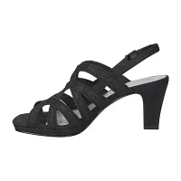 Easy Street Womens Jetty Heeled Sandals