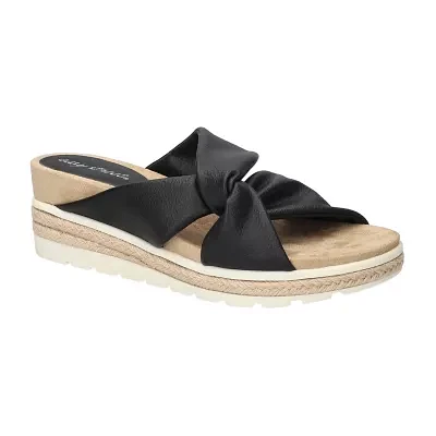 Easy Street Womens Ja Wedge Sandals