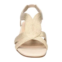 Easy Street Womens Festival Heeled Sandals