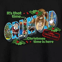 Juniors Christmas Vacation Griswold Womens Crew Neck Long Sleeve Sweatshirt