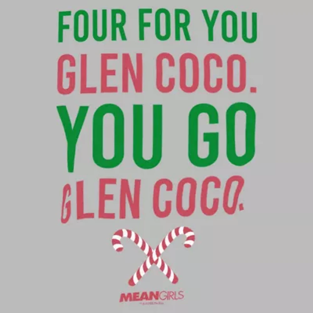 Juniors Mean Girls You Go Glen Coco Sweatshirt Womens Crew Neck Long Sleeve