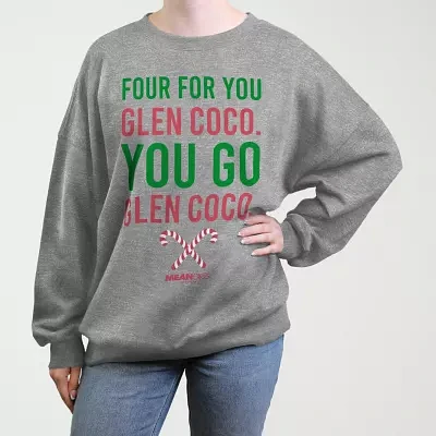 Juniors Mean Girls You Go Glen Coco Sweatshirt Womens Crew Neck Long Sleeve