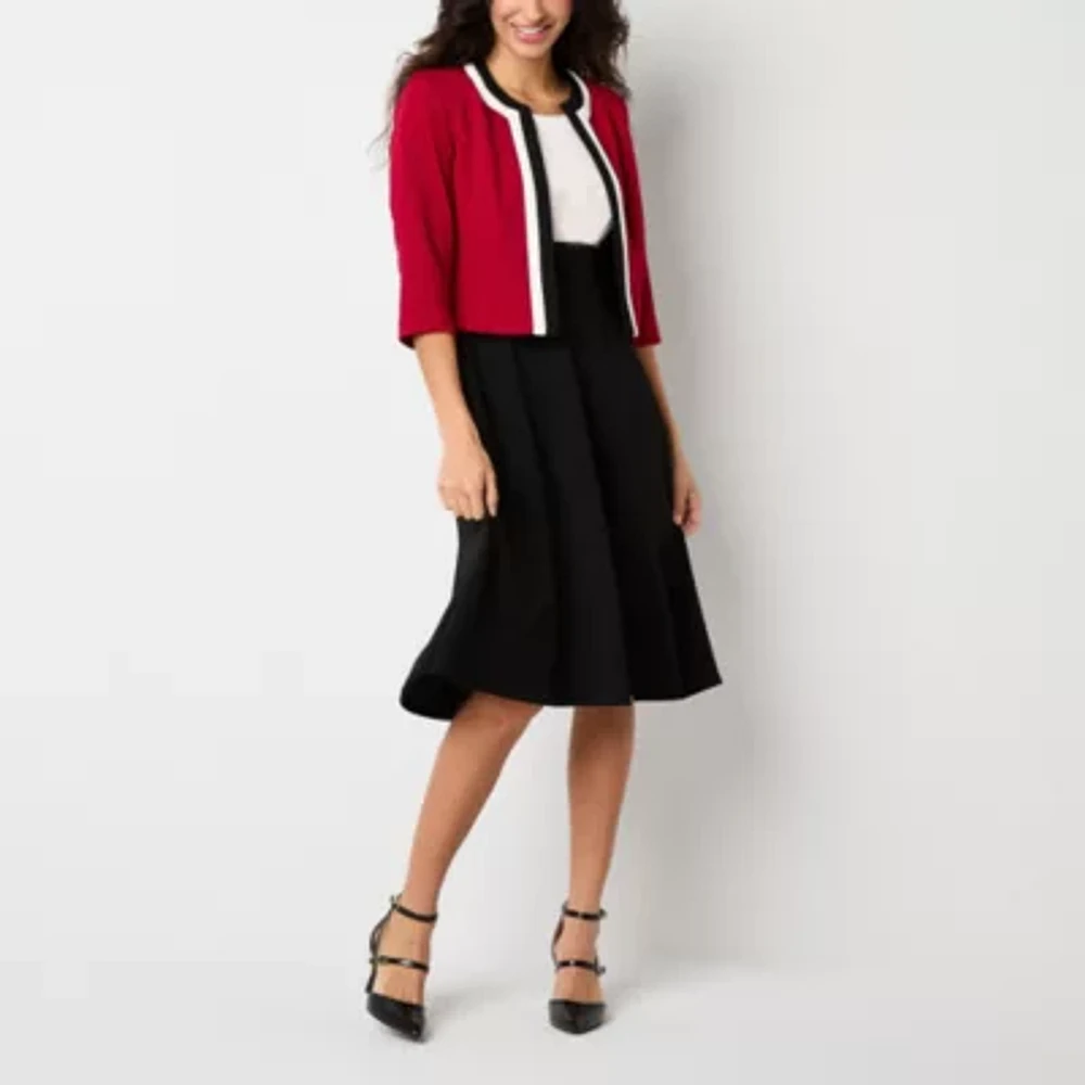 Studio 1 Womens Jacket Dress