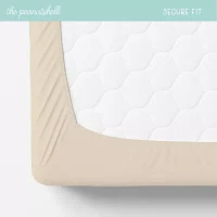 The Peanutshell Safari Neutral 4-pc. Bassinet Sheet