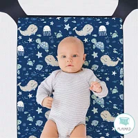 The Peanutshell Sealife 3-pc. Playard Sheet