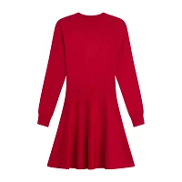 Byer California Big Girls Long Sleeve Sweater Dress