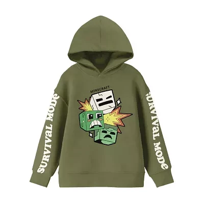 Little & Big Boys Minecraft Fleece Hoodie