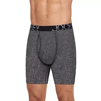 Jockey Active Stretch Mens 3 Pack Long Leg Boxer Briefs