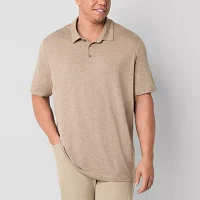 Stylus Big and Tall Mens Regular Fit Short Sleeve Polo Shirt