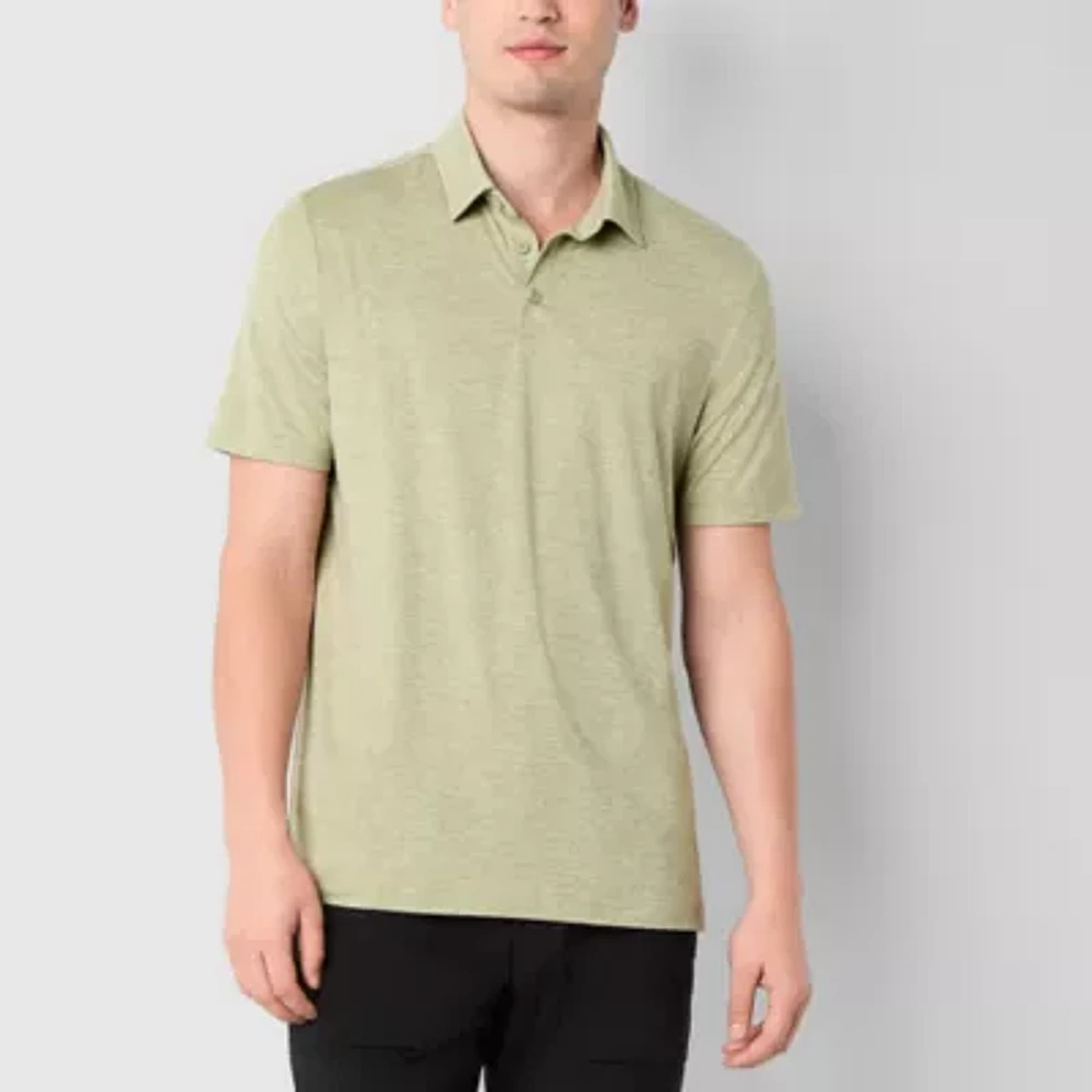 Stylus Mens Regular Fit Short Sleeve Supersoft Essential Polo Shirt