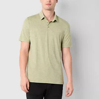 Stylus Mens Regular Fit Short Sleeve Supersoft Essential Polo Shirt