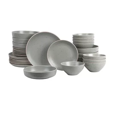 Stone + Lain Lauren 32-pc. Stoneware Dinnerware Set