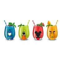 Joyjolt Disney Squad 4-pc. Wine Glass