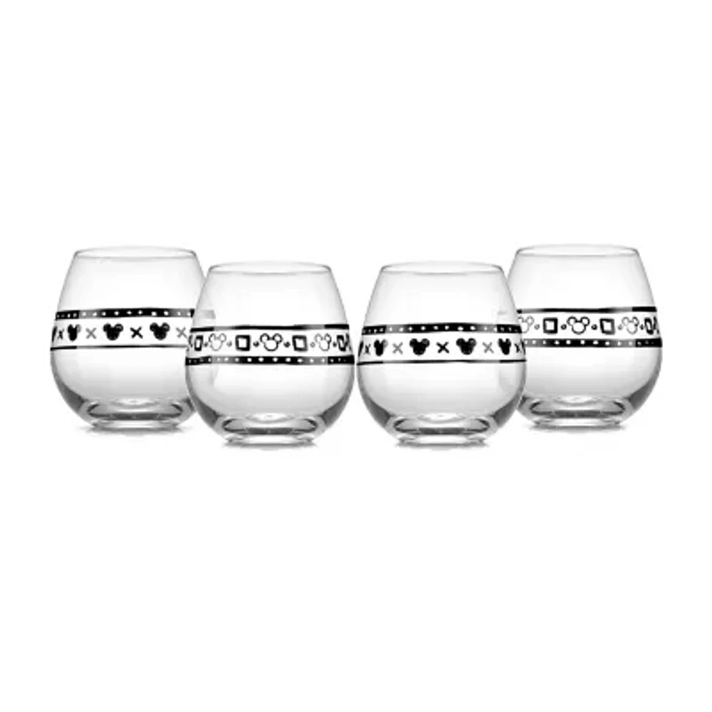 Joyjolt Geo Picnic 4-pc. Drinkware Set