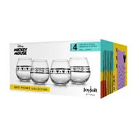 Joyjolt Geo Picnic 4-pc. Drinkware Set