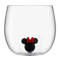 Joyjolt Mickey And Minnie Icon 2-pc. Wine Glass