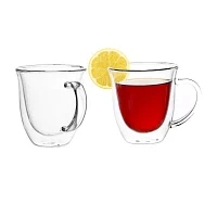 Joyjolt Serene 2-pc. Cappuccino Cup