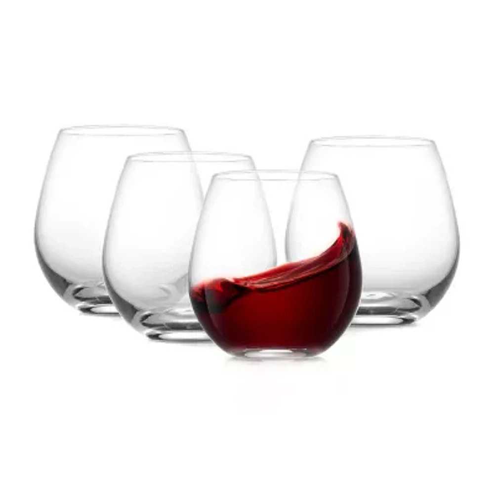 Joyjolt Spirits 4-pc. Wine Glass