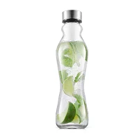 Joyjolt Spring Glass Water Bottle