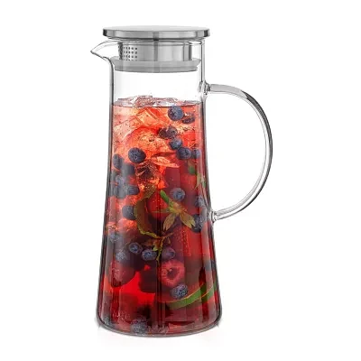 Joyjolt Breeze Glass Serving Pitcher