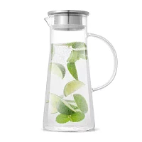 Joyjolt Breeze Glass Serving Pitcher