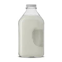 Joyjolt Glass Milk Bottles With Silicone Pour Lid Beverage Dispenser