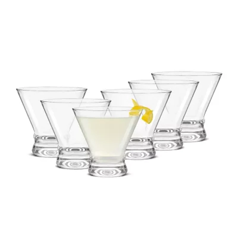 Joyjolt Afina Martini 2-pc. Martini Glass