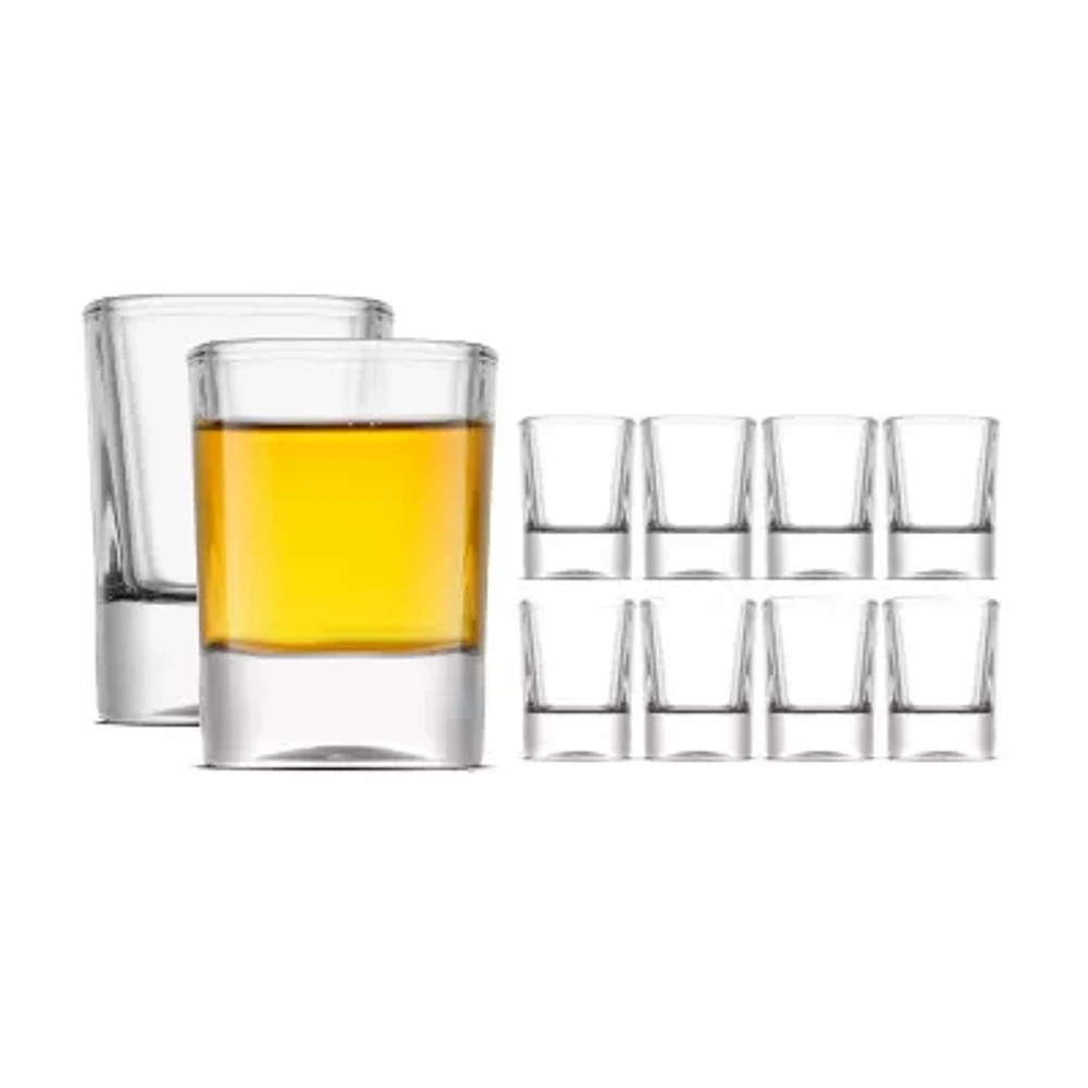 Joyjolt City Shot Glasses 10-pc. Shot Glass