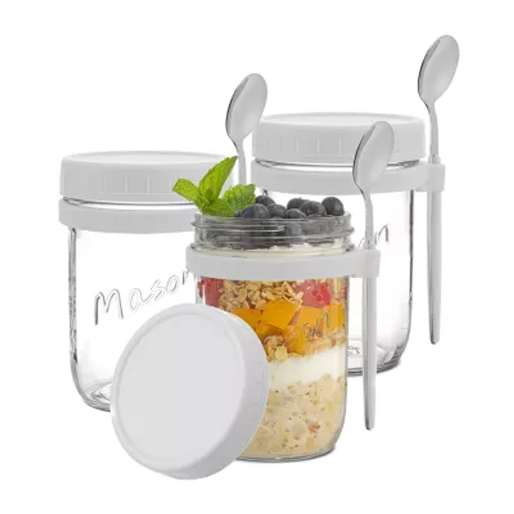 Joyjolt Overnight Oats Container 3-pc. Food Container