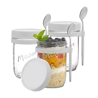 Joyjolt Overnight Oats Container 3-pc. Food Container